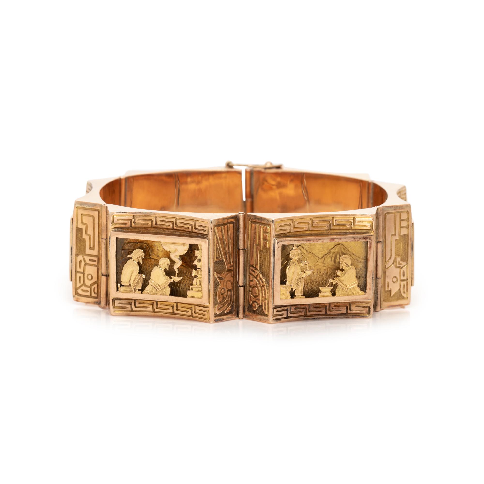 YELLOW GOLD BRACELET