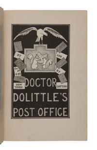 LOFTING, Hugh (1886-1947). Doctor Dolittle's Post Office. New York: F. A. Stokes Co., 1923.