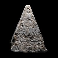 An Egyptian Limestone Pyramidion