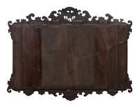 A George II Style Parcel Gilt Mahogany Mirror
