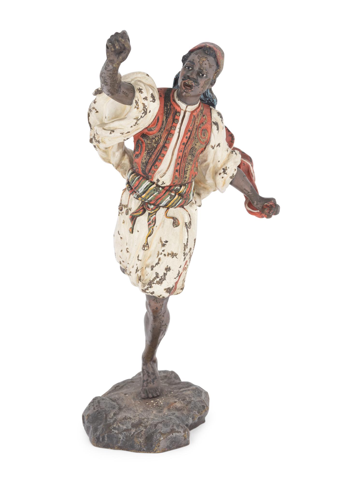An Austrian Cold Painted Bronze Figure