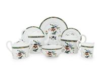 A Raynaud Limoges Porcelain Dinner Service
