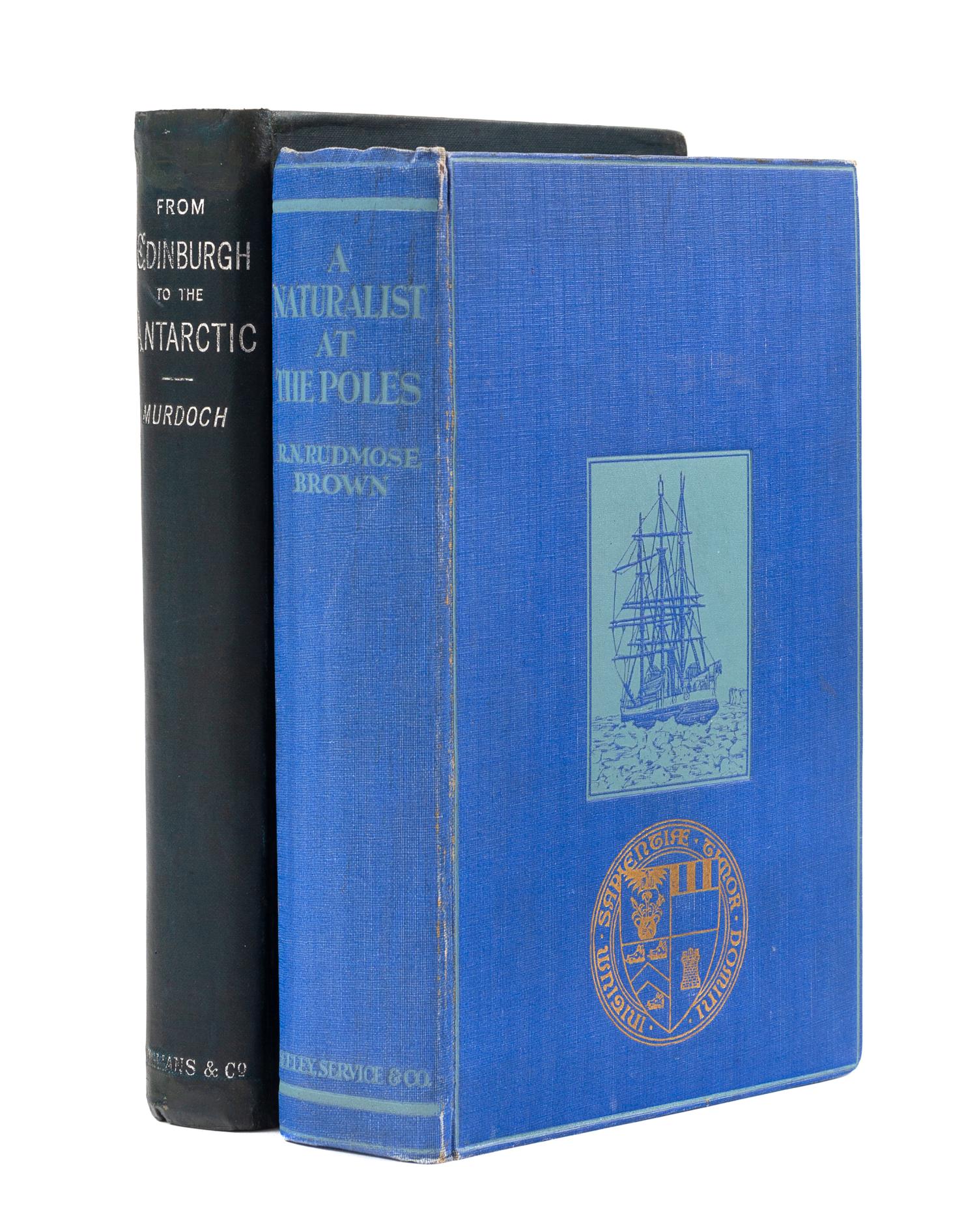 [ANTARCTIC EXPLORATION - SCOTTISH]. MURDOCH, William G. Burn (1862-1939). From Edinburgh to the Antarctic. London: Longmans, Green, 189