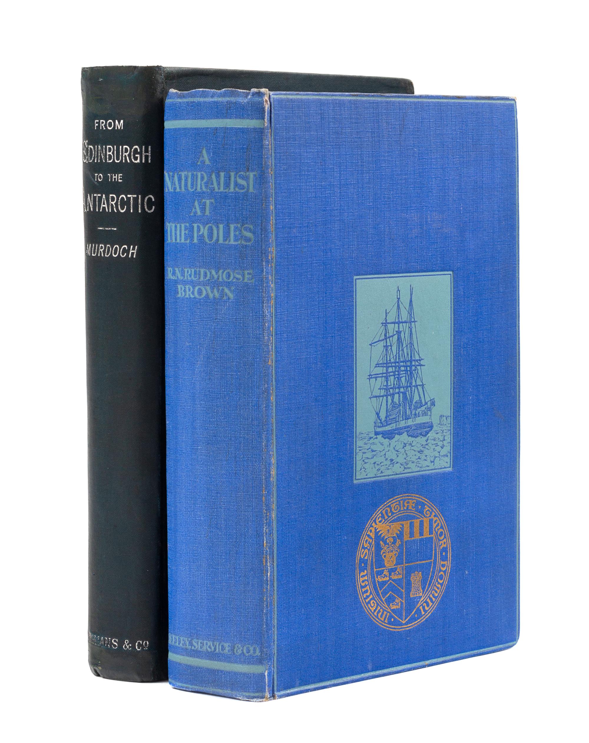 [ANTARCTIC EXPLORATION - SCOTTISH]. MURDOCH, William G. Burn (1862-1939). From Edinburgh to the Antarctic. London: Longmans, Green, 189