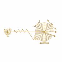 Wendy Ramshaw, Yellow Gold Wire Brooch
