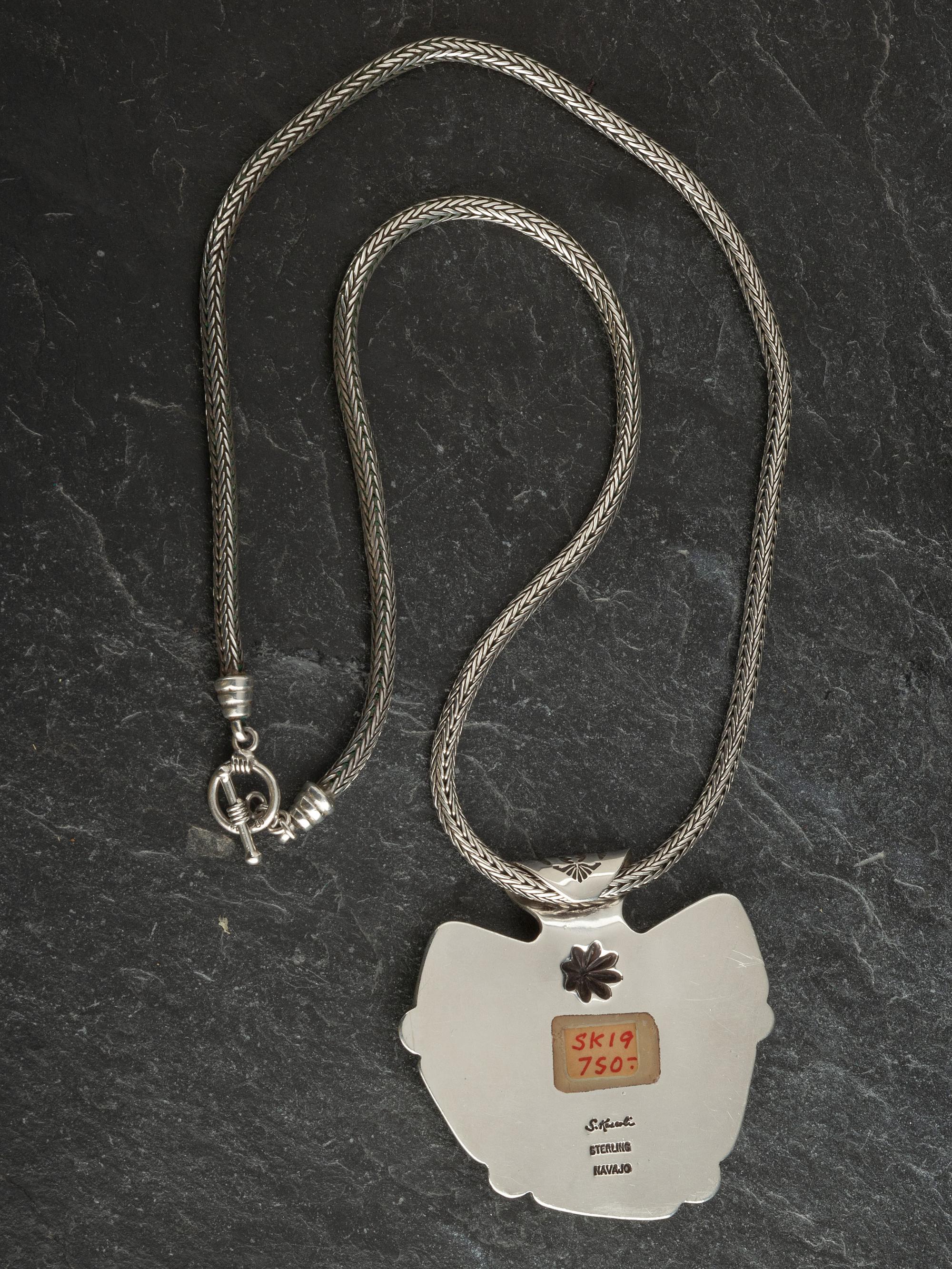 Navajo and Kewa Necklace, Ring, and Cuff Bracelet