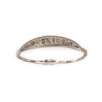EDWARDIAN, DIAMOND AND PEARL BRACELET
