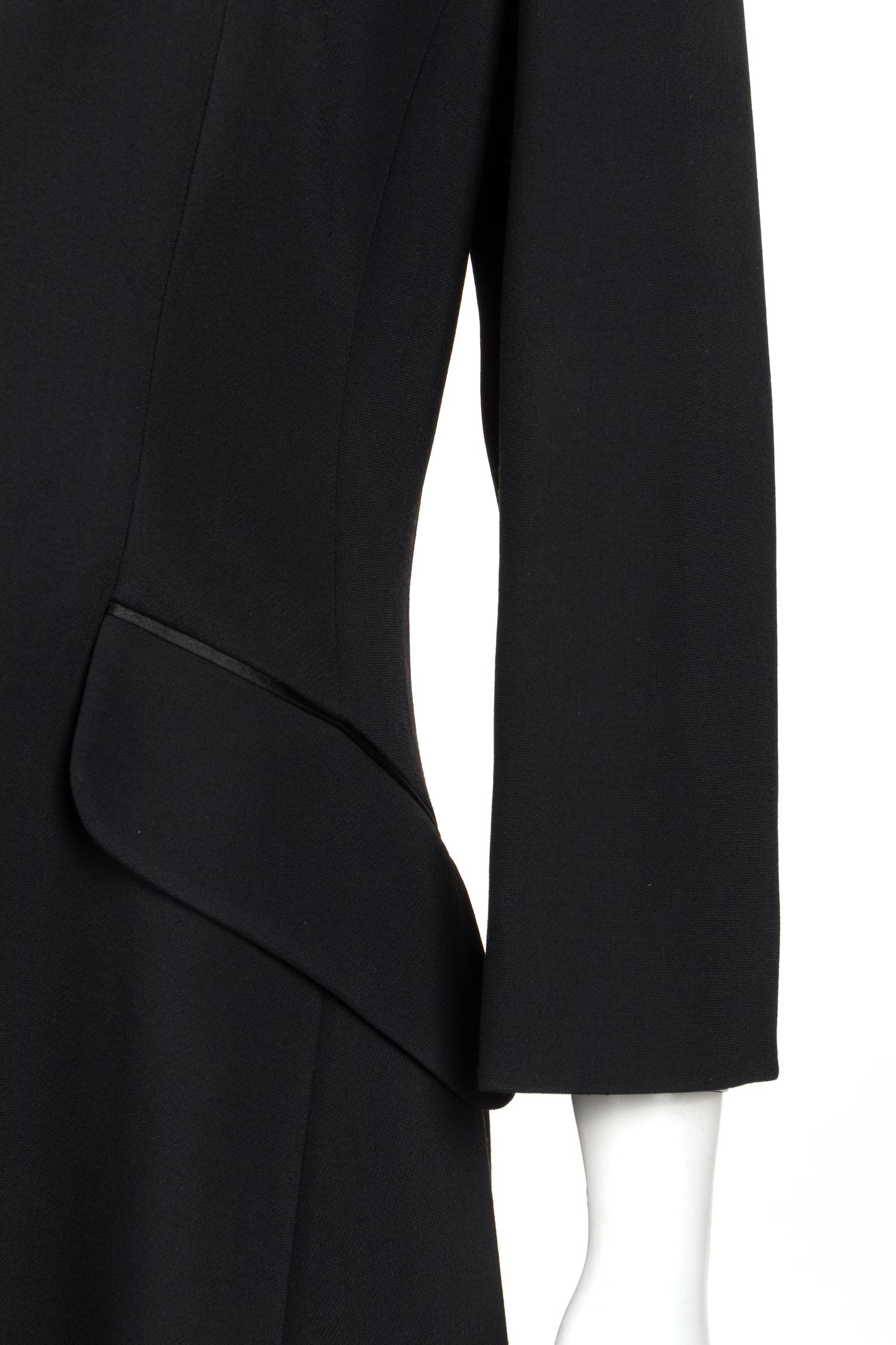 Two Designer Tuxedo-Style Coats: One Giorgio Armani, One Carolina Herrera