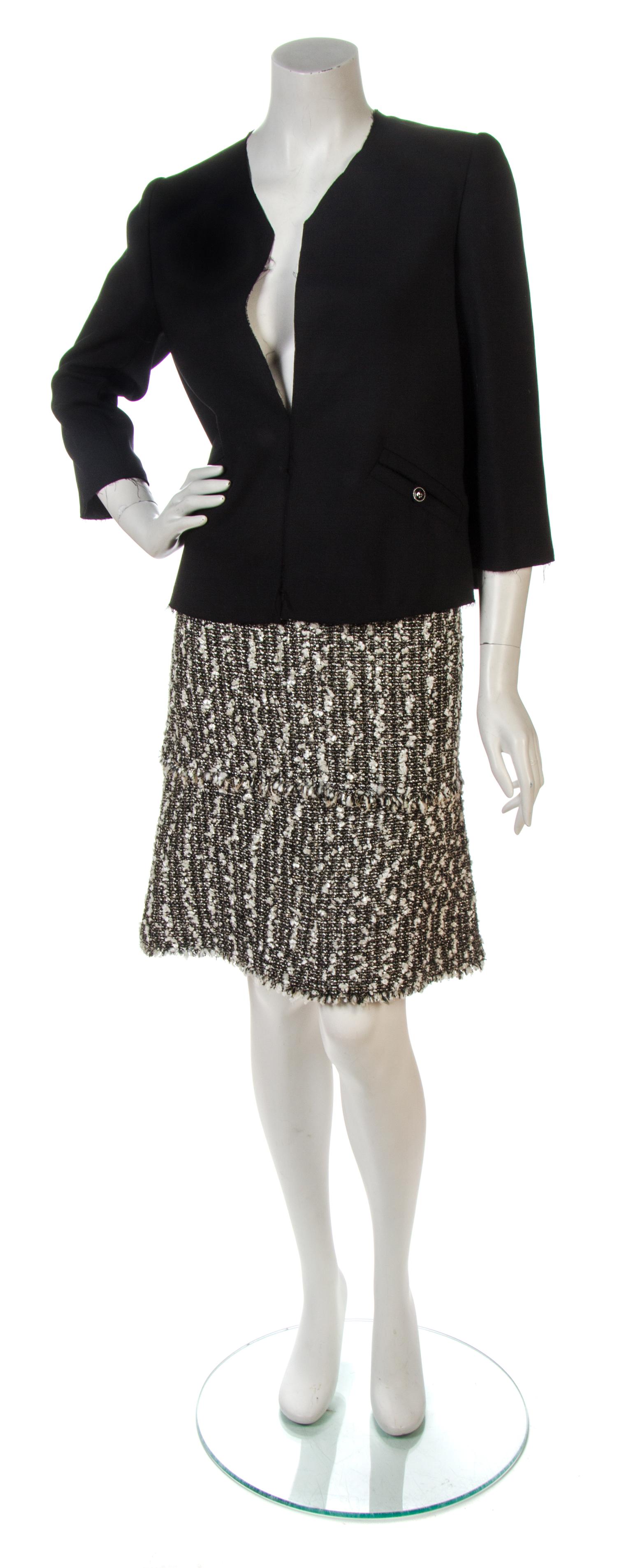 Two Chanel Wool Separates,