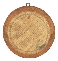 Two Mount Vernon Souvenir Plaques
