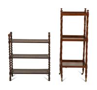 Two English Etageres