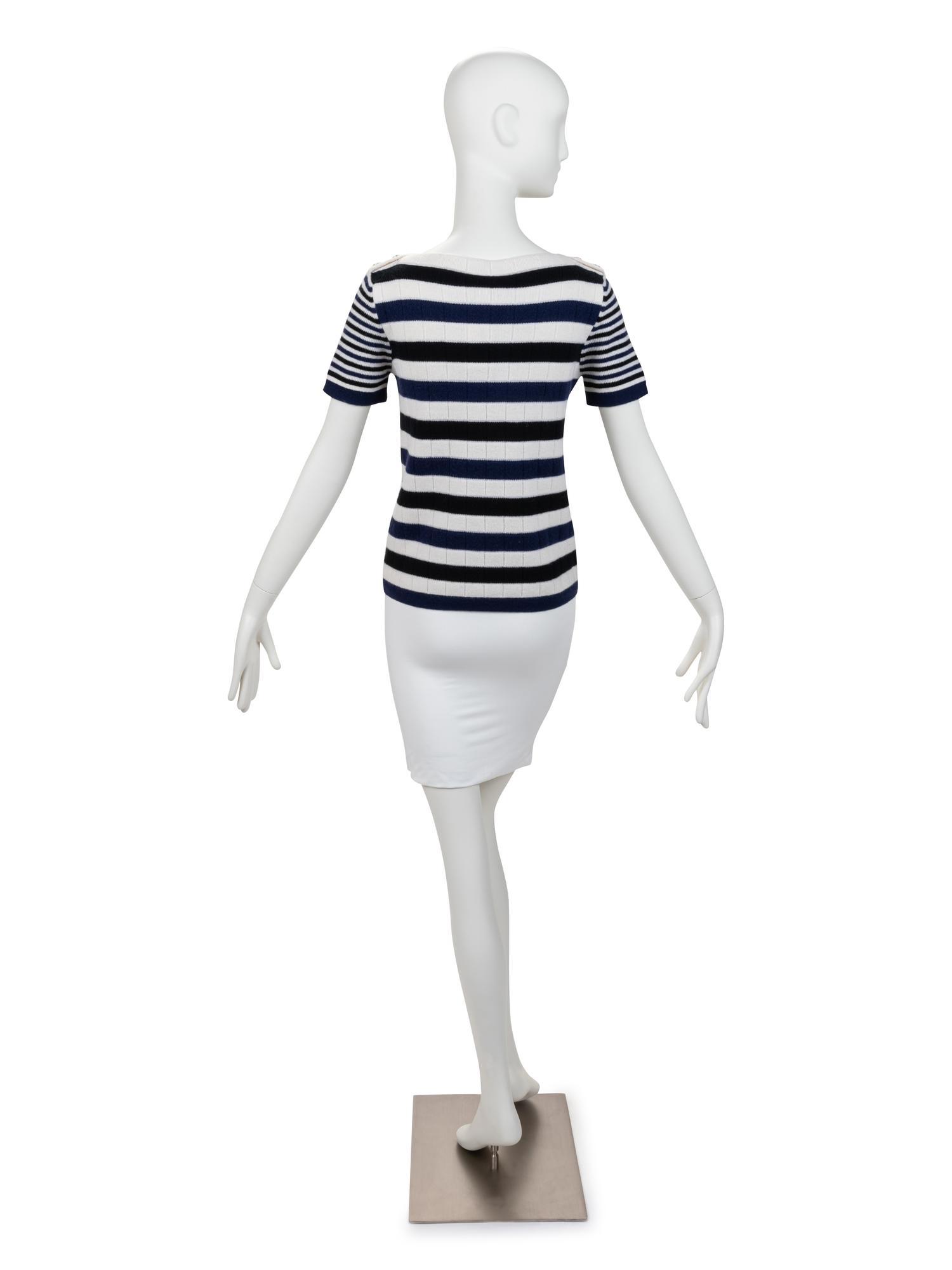 Chanel Short Sleeve Sweater, 2013