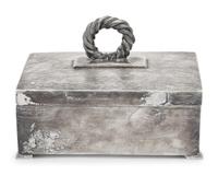 An American Silver Covered Box