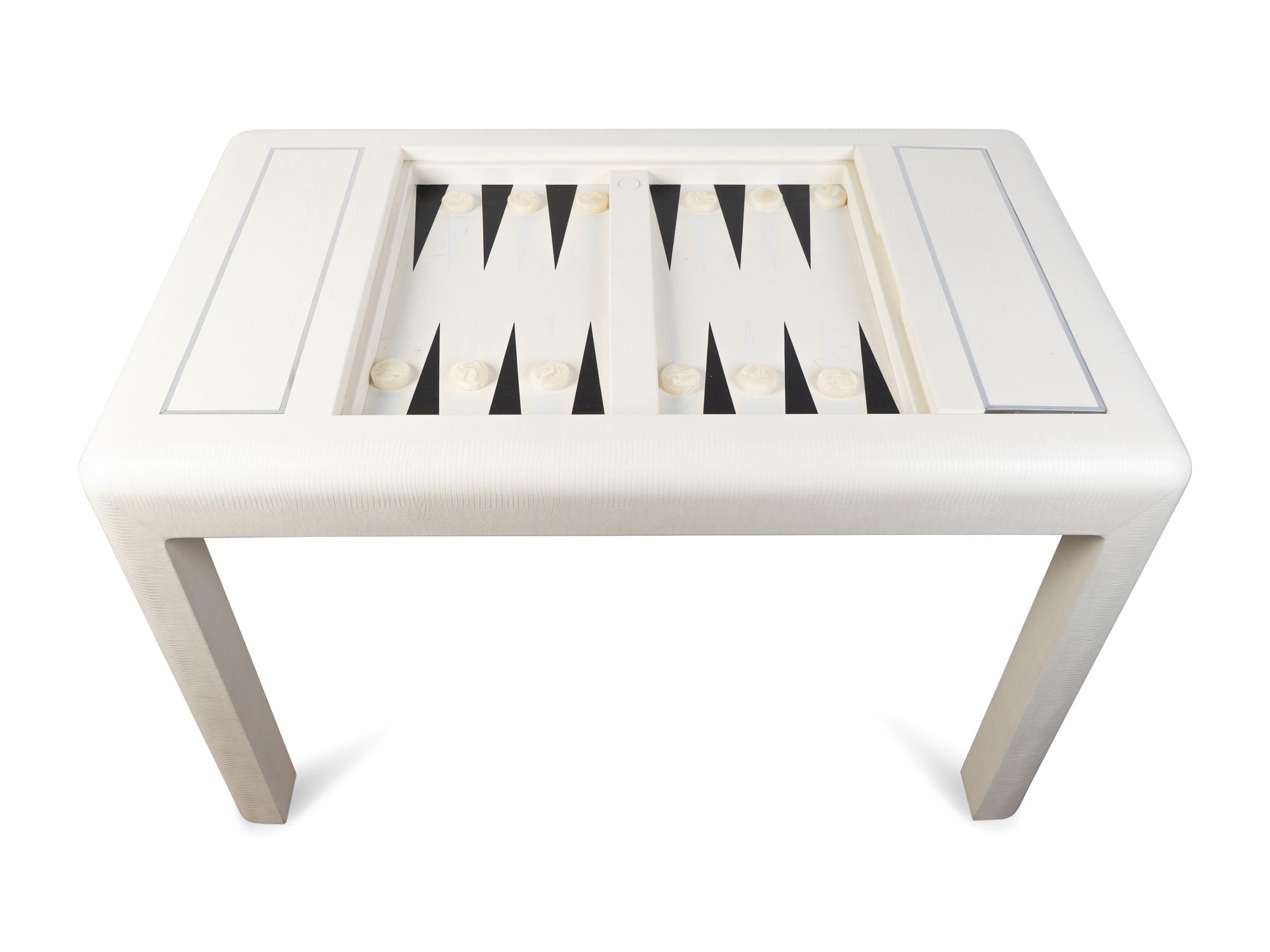 Backgammon Table, 1986 Springer ltd., USA