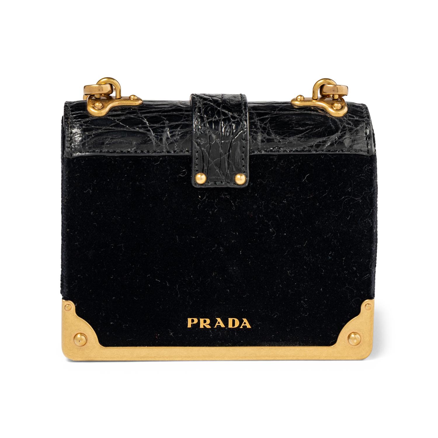 PRADA, MICRO CAHIER BAG