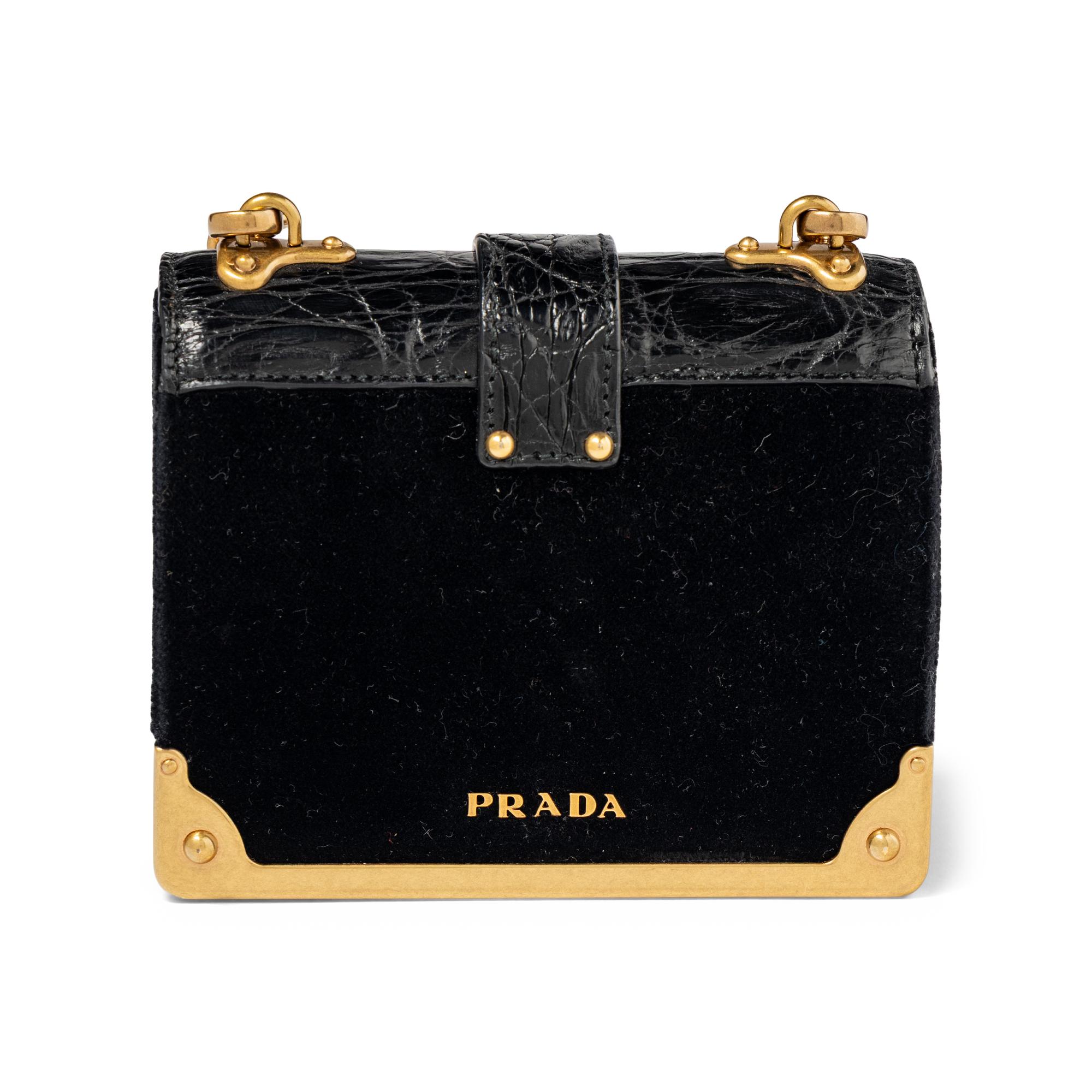 PRADA, MICRO CAHIER BAG
