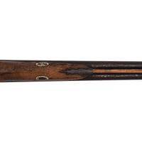 Double Barrel Percussion Shotgun Obtained on the Standing Rock Reservation