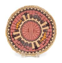 Hopi Third Mesa Wicker Plaques and Basket