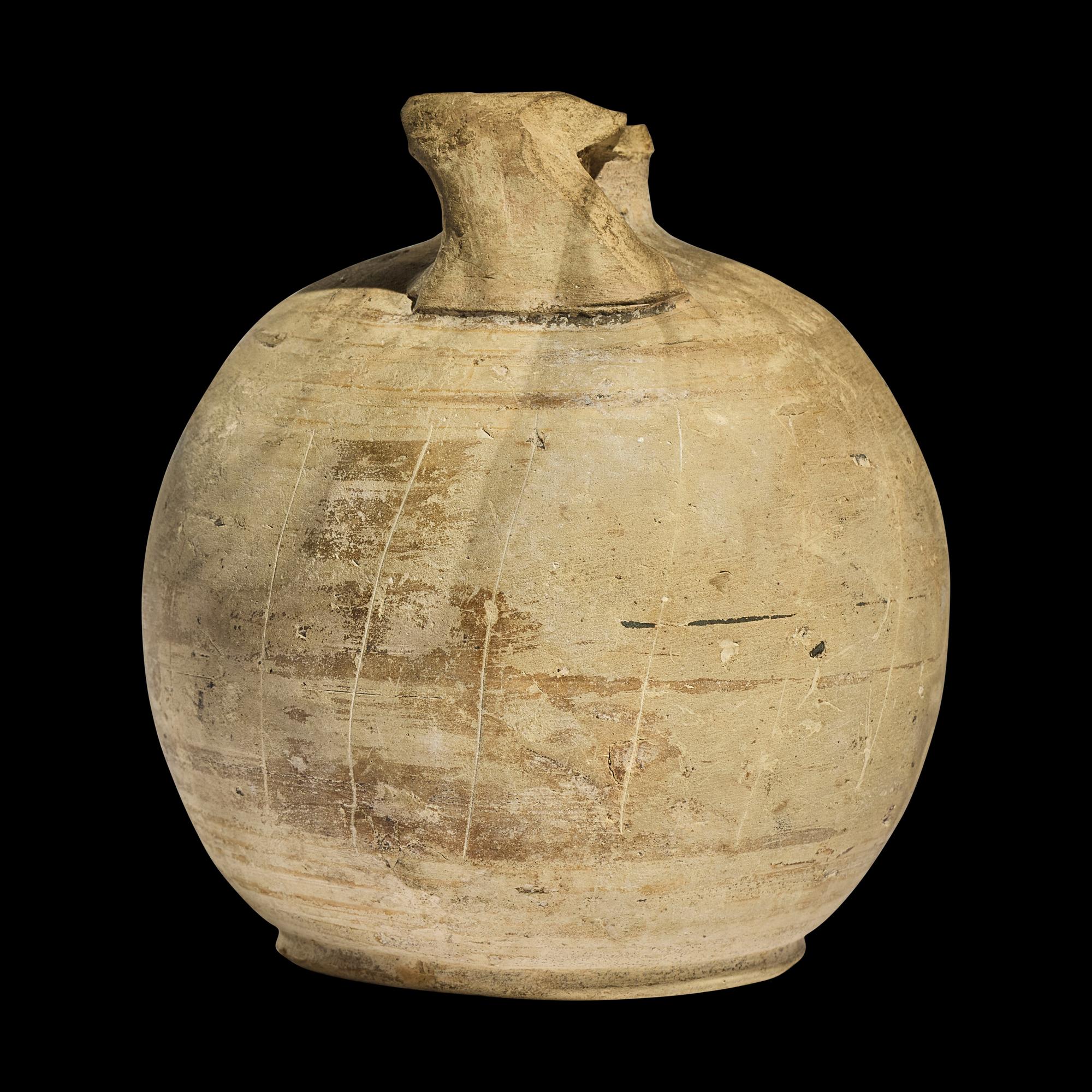 A Corinthian Black-Figured Aryballos with Siren
