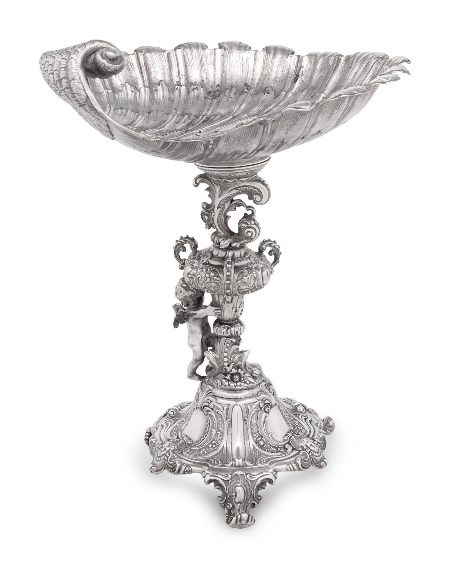 A German Silver Centerpiece Bowl