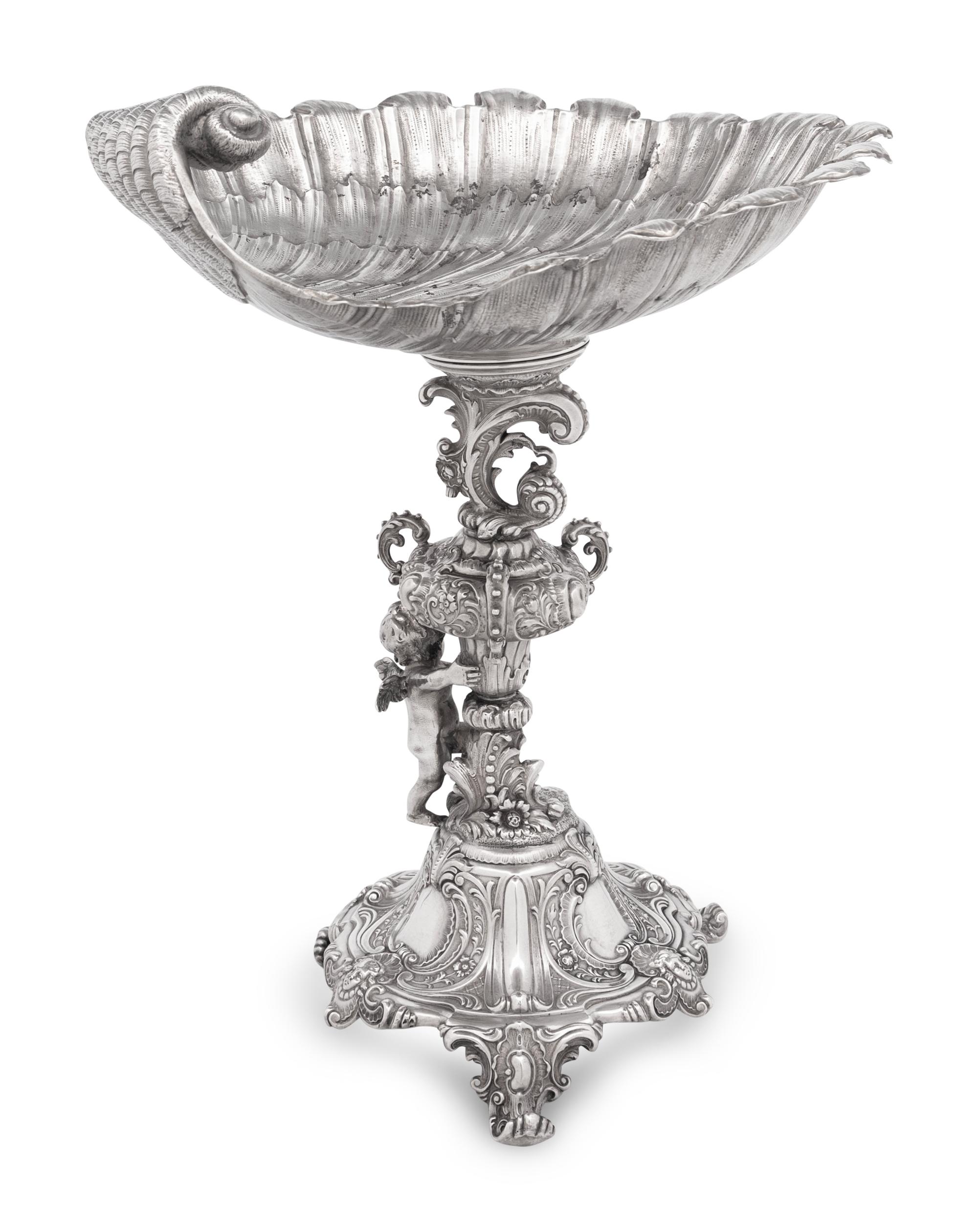 A German Silver Centerpiece Bowl