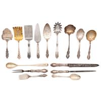 A Rogers Brothers Silverplate Flatware Service, Plus