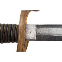 G.W. Simons & Bro. Retailed Collins Model 1850 Foot Officer's Sword Presented to Capt. Joseph Vaughan - 106th PA Volunteers