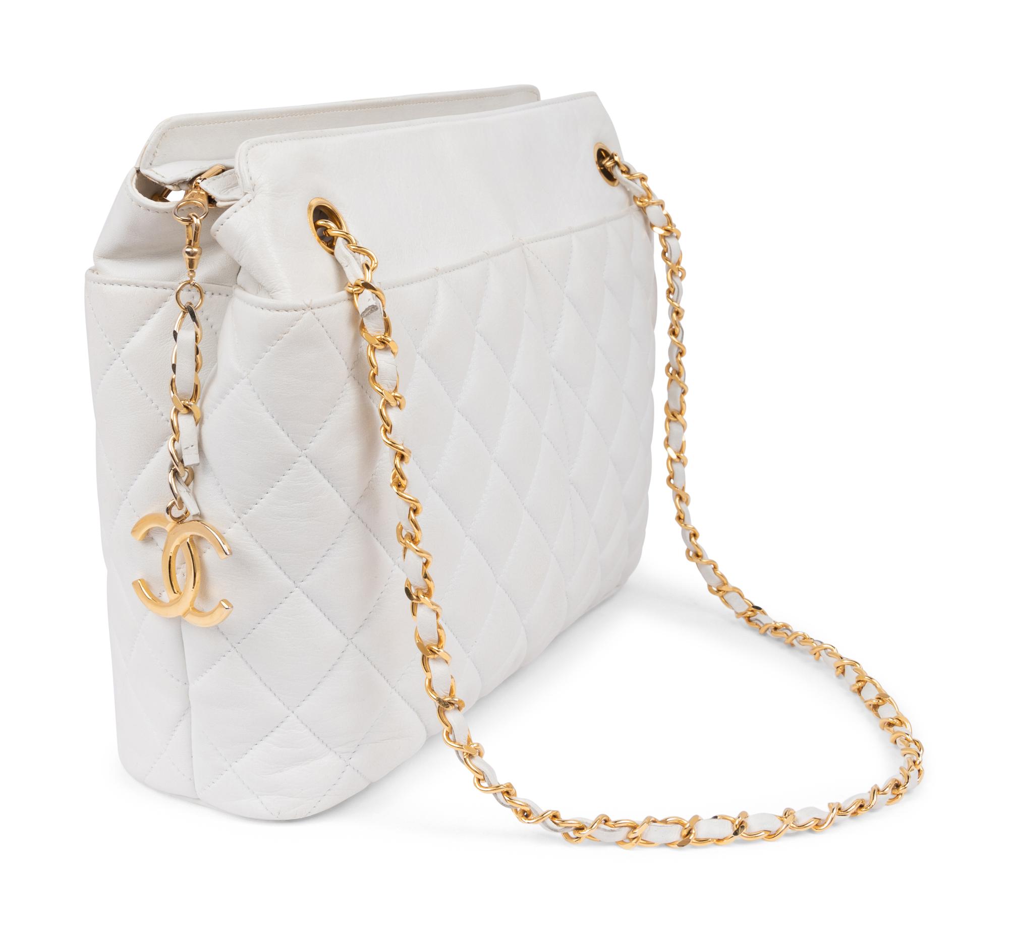 Chanel Quilted Leather Shoulder Bag, 1989-91