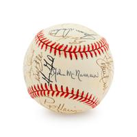 A Group of 19 Los Angeles Angels Signed Baseballs,
