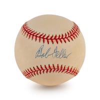 A Group of Four Bob Feller and Allie Reynolds Signed Autograph Baseballs (BAS Beckett Authentication Services Certified),