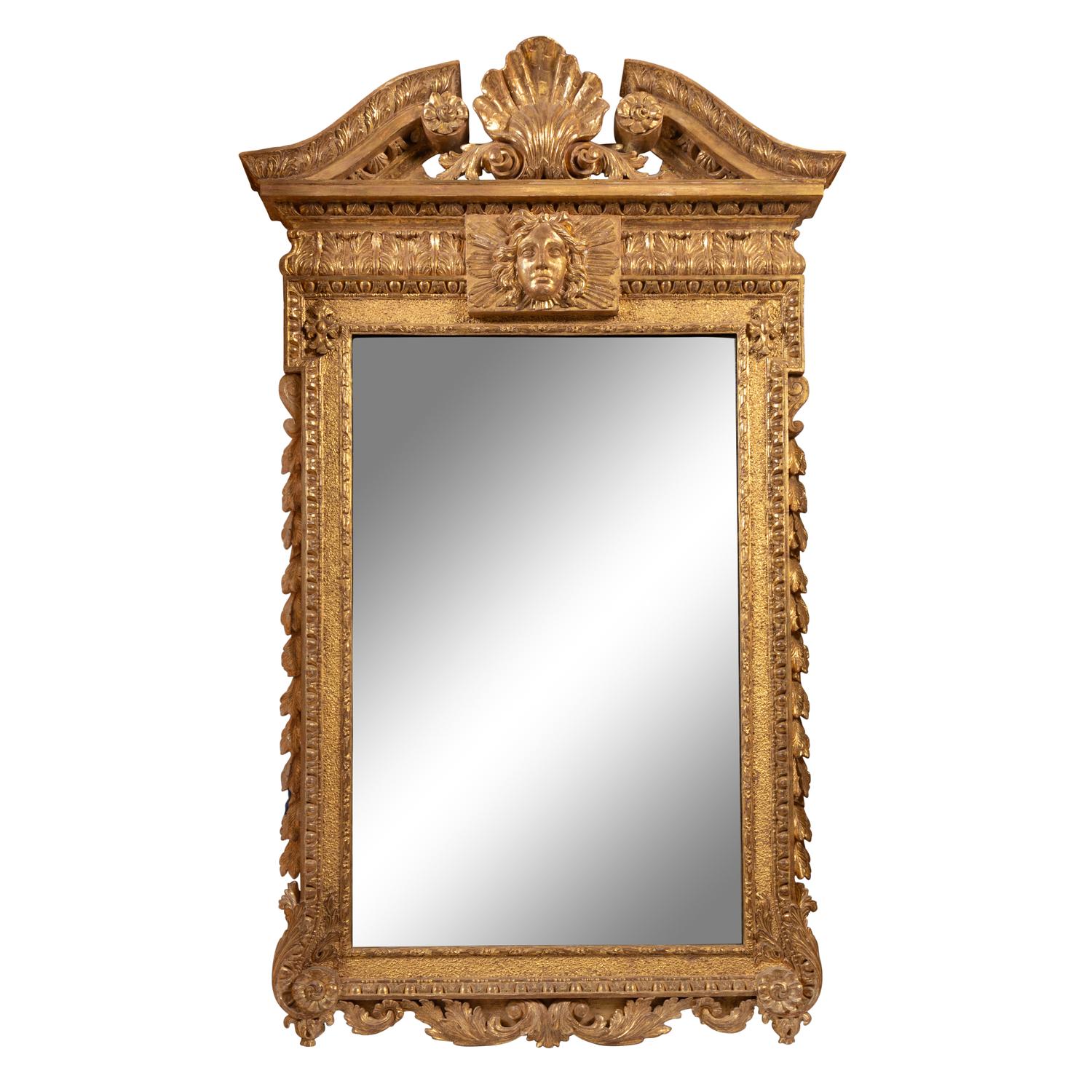 A George II Giltwood Mirror