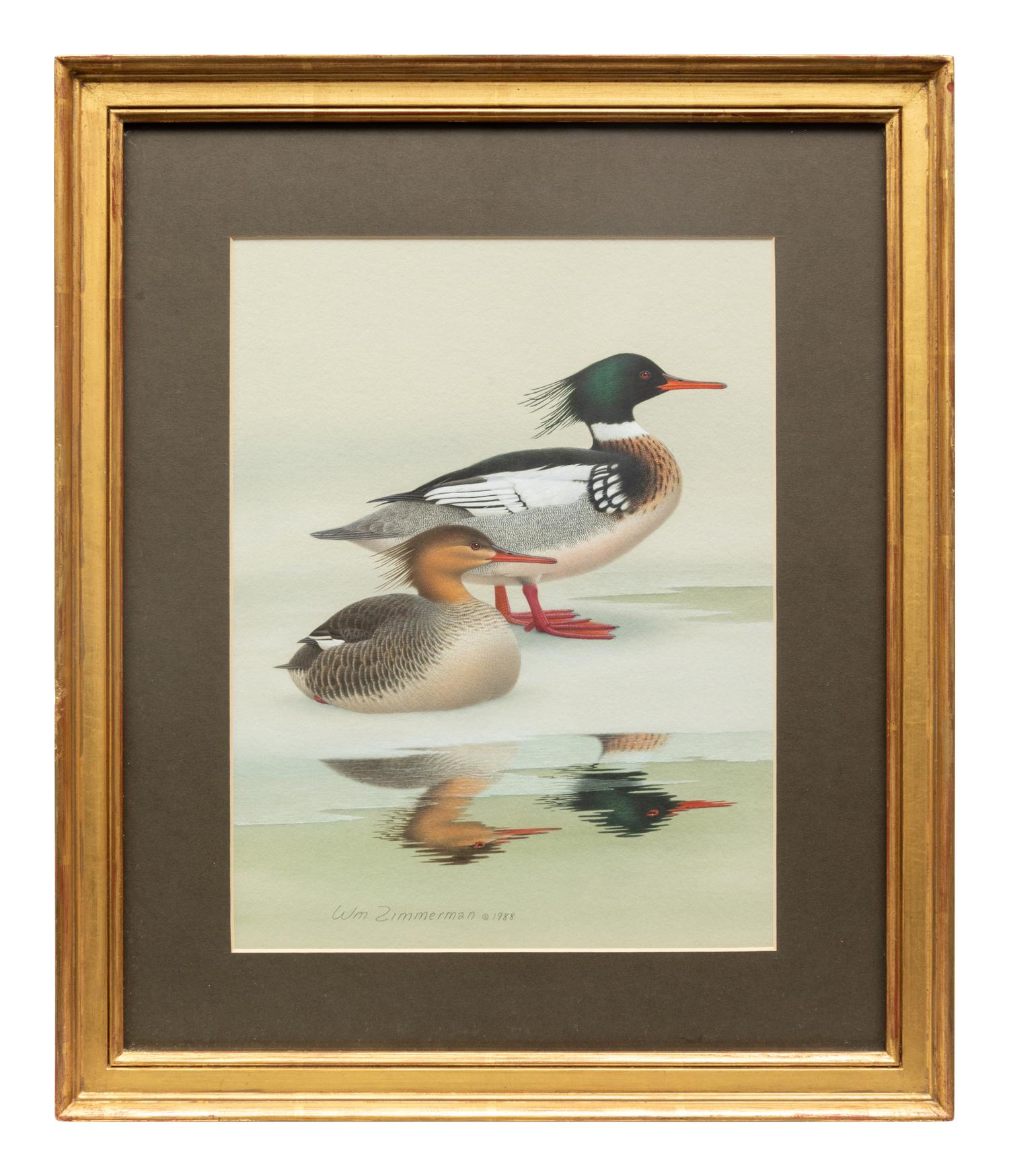 Group of Nine Works, American Bird Series, 1988