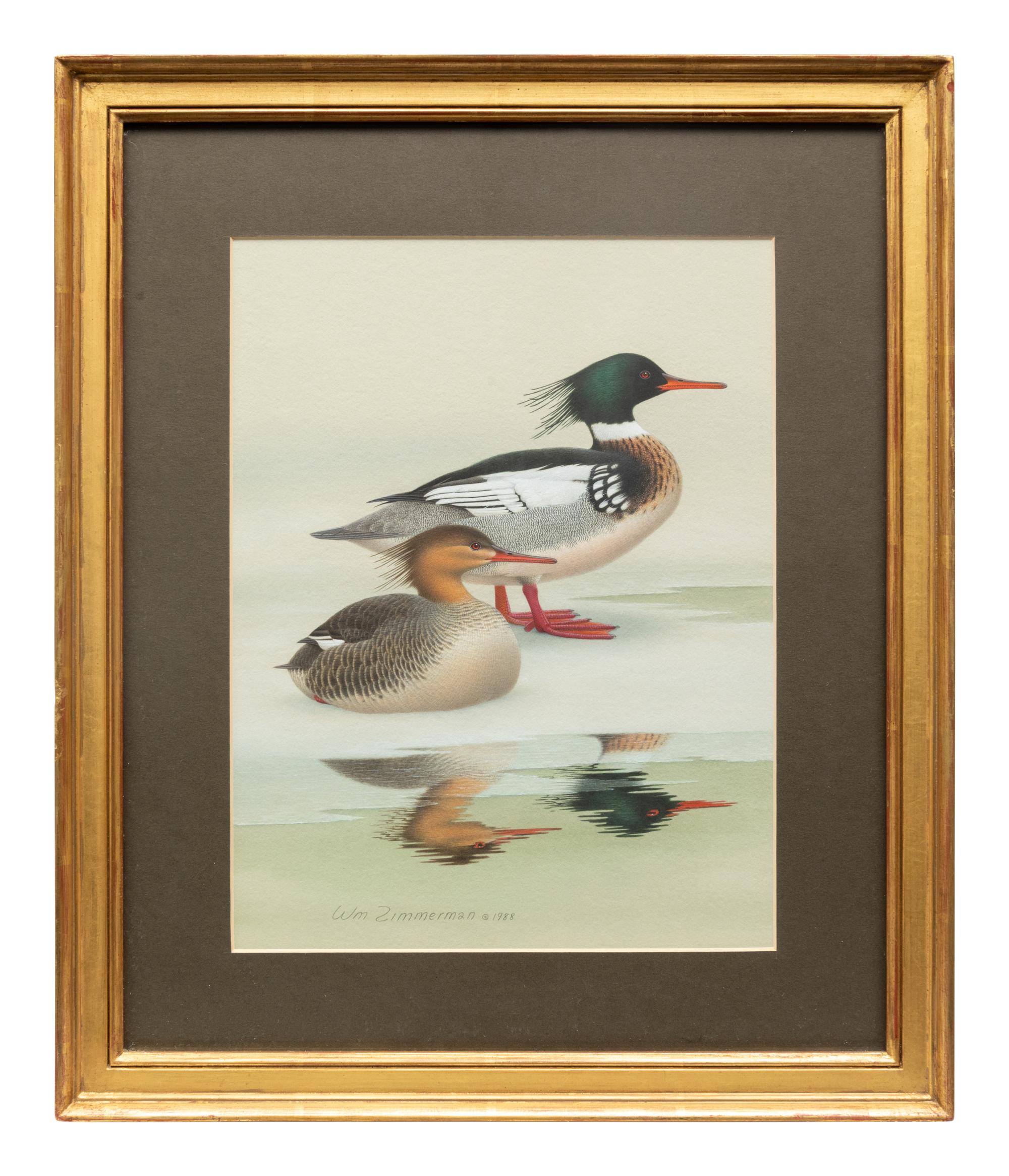 Group of Nine Works, American Bird Series, 1988