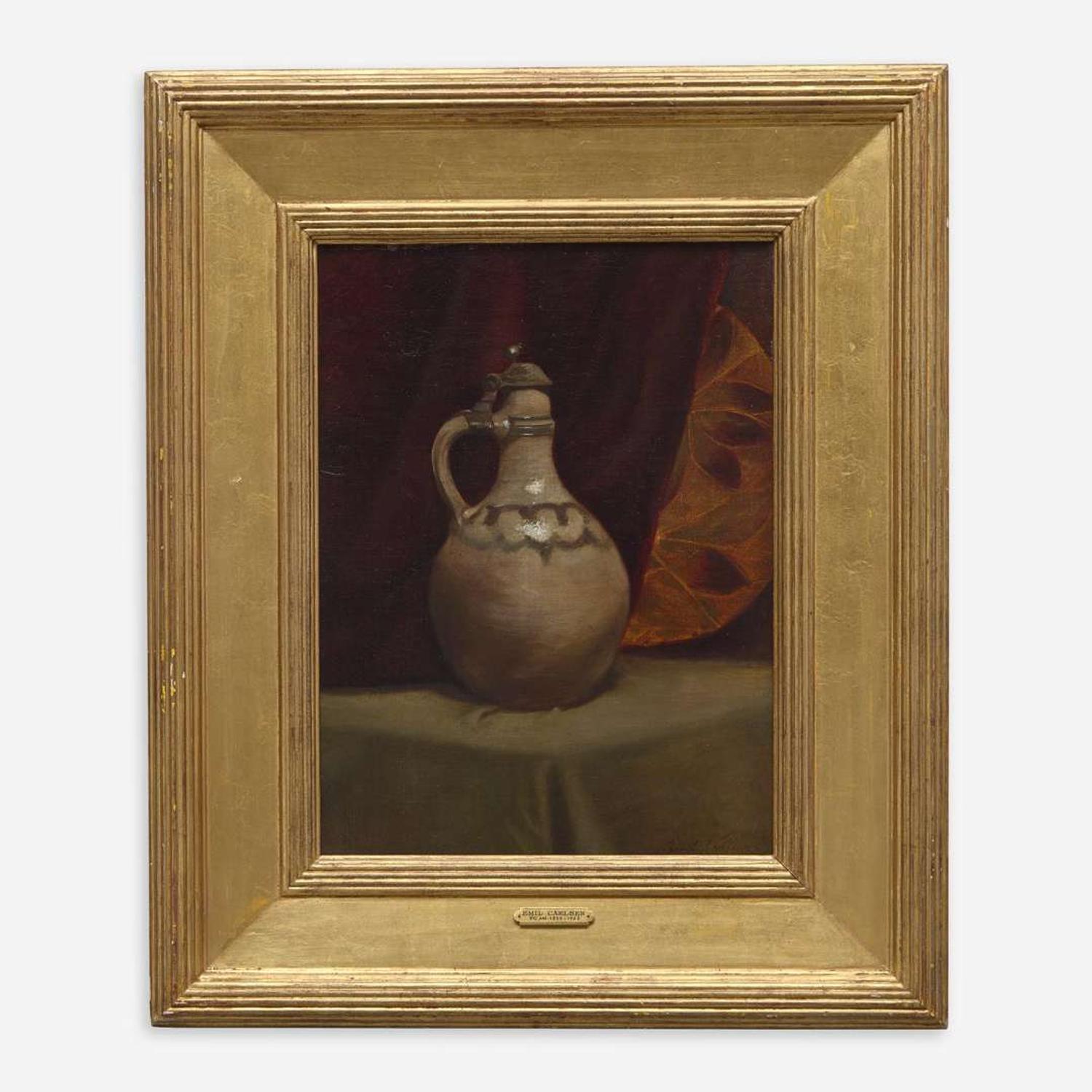 Emil Carlsen (American, 1853–1932) Still Life with Jug