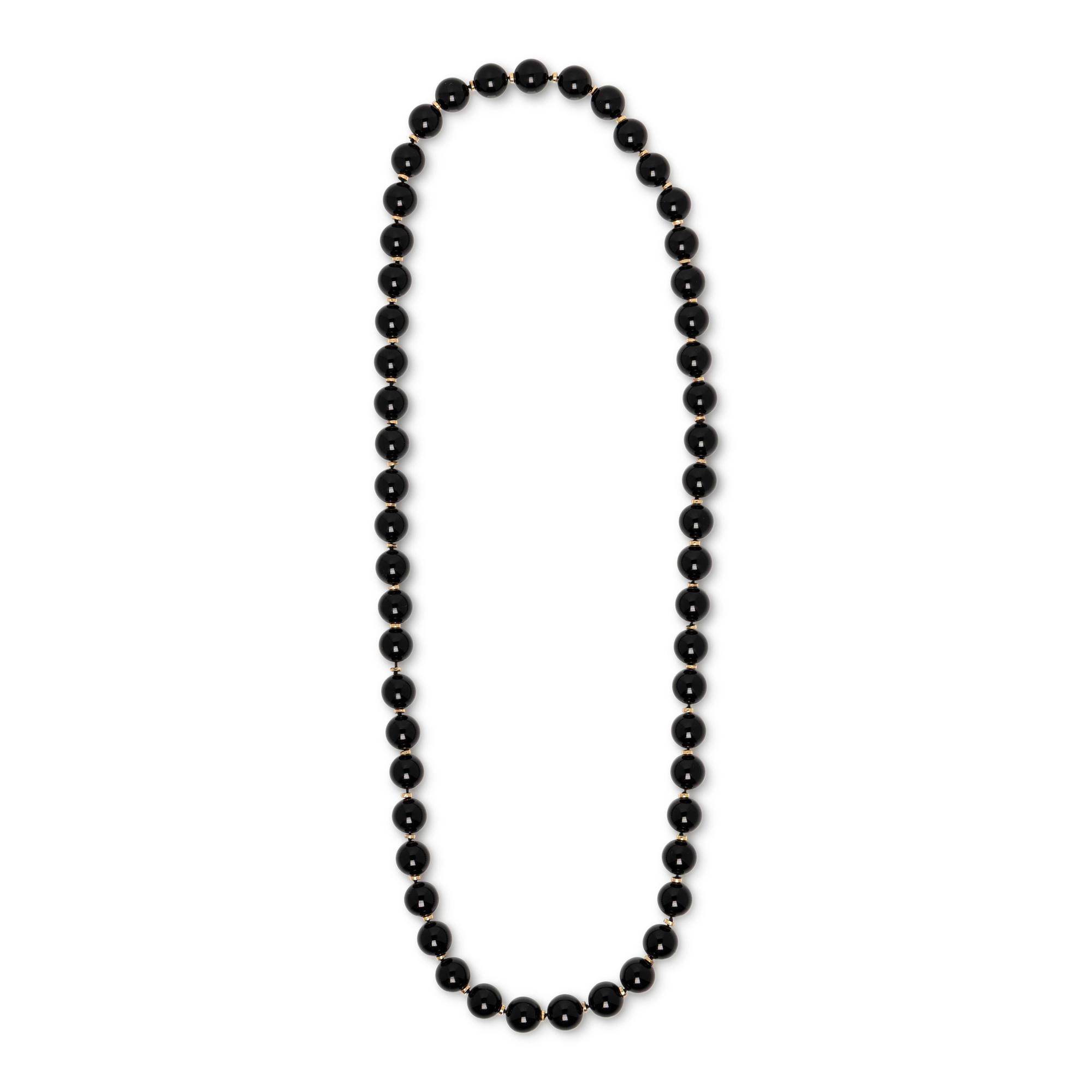 Two Bead Necklaces & Patricia Von Muslin Ear Clips