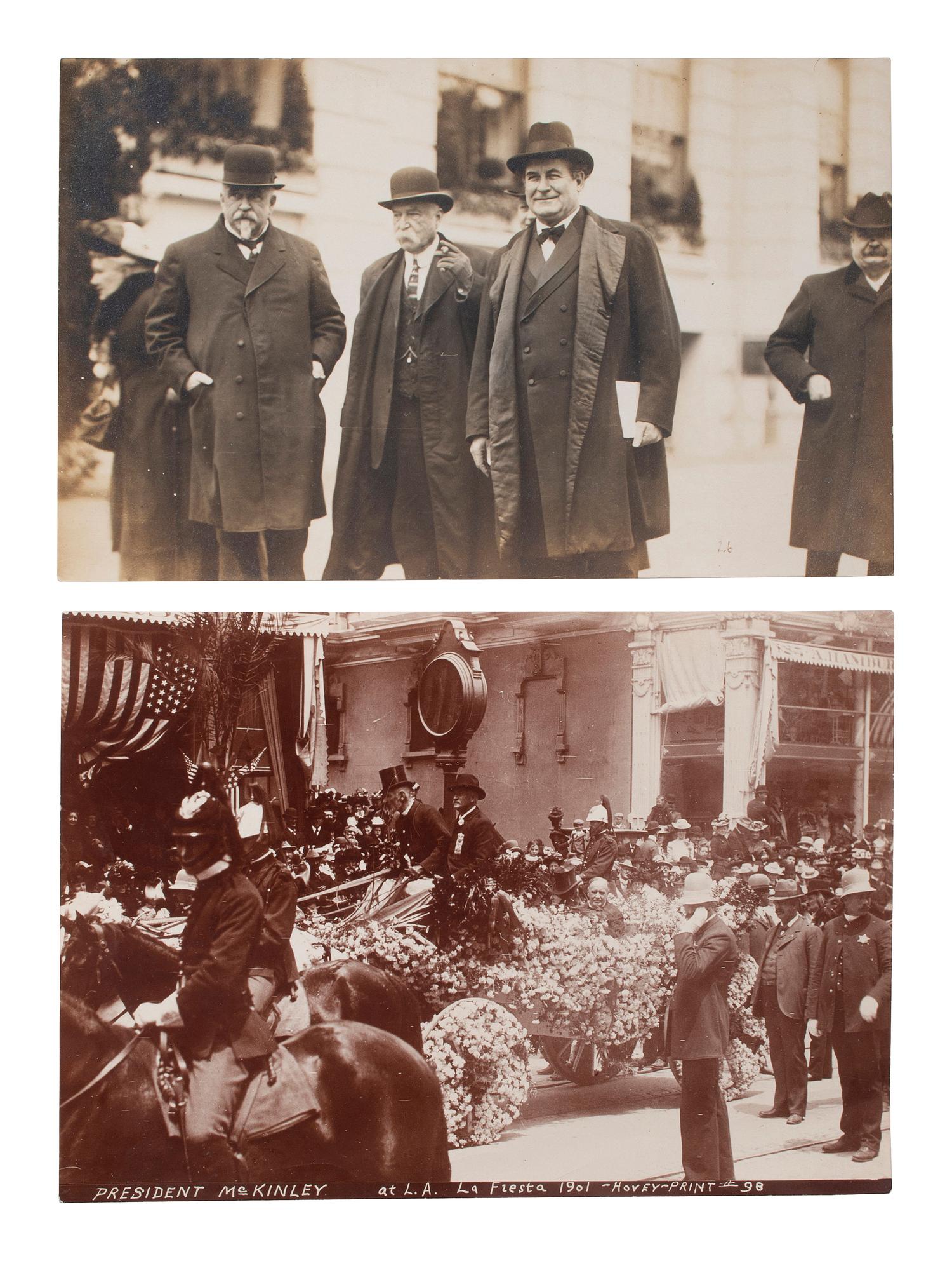 [POLITICS]. 54 postcards & photographs of politicians incl. ROOSEVELT, TAFT & BRYAN.