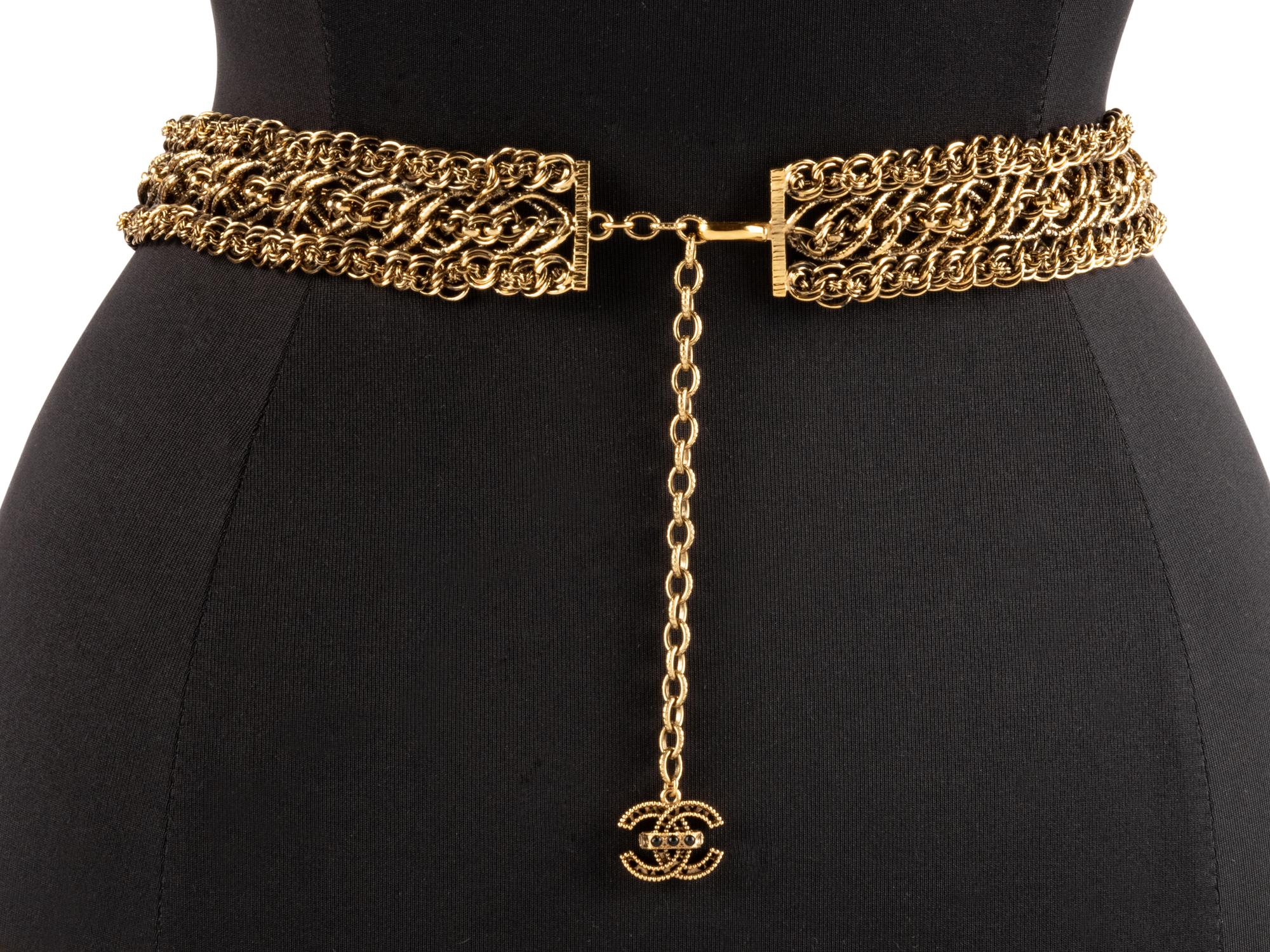 Chanel Filigree and Chain Belt, 2011