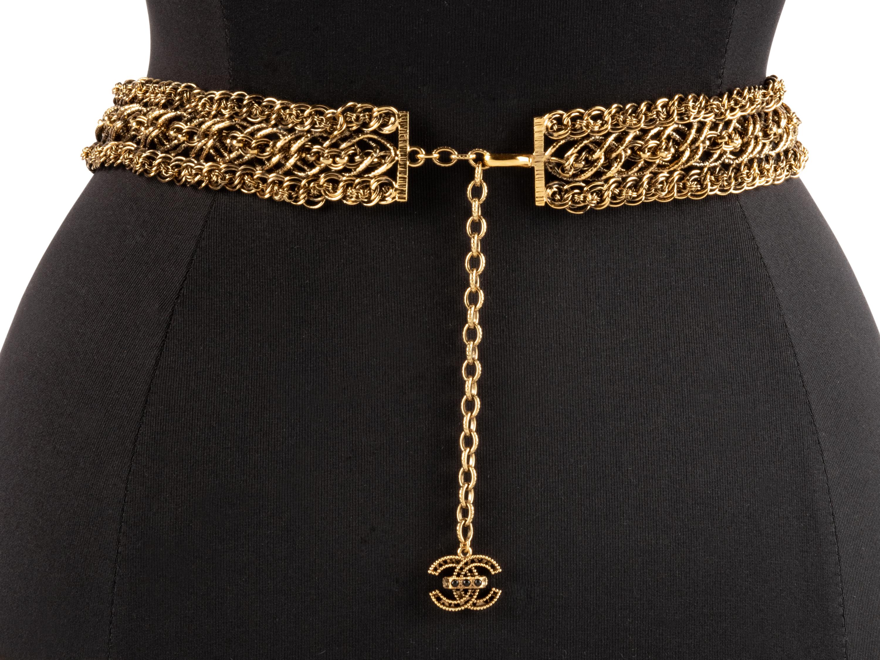 Chanel Filigree and Chain Belt, 2011