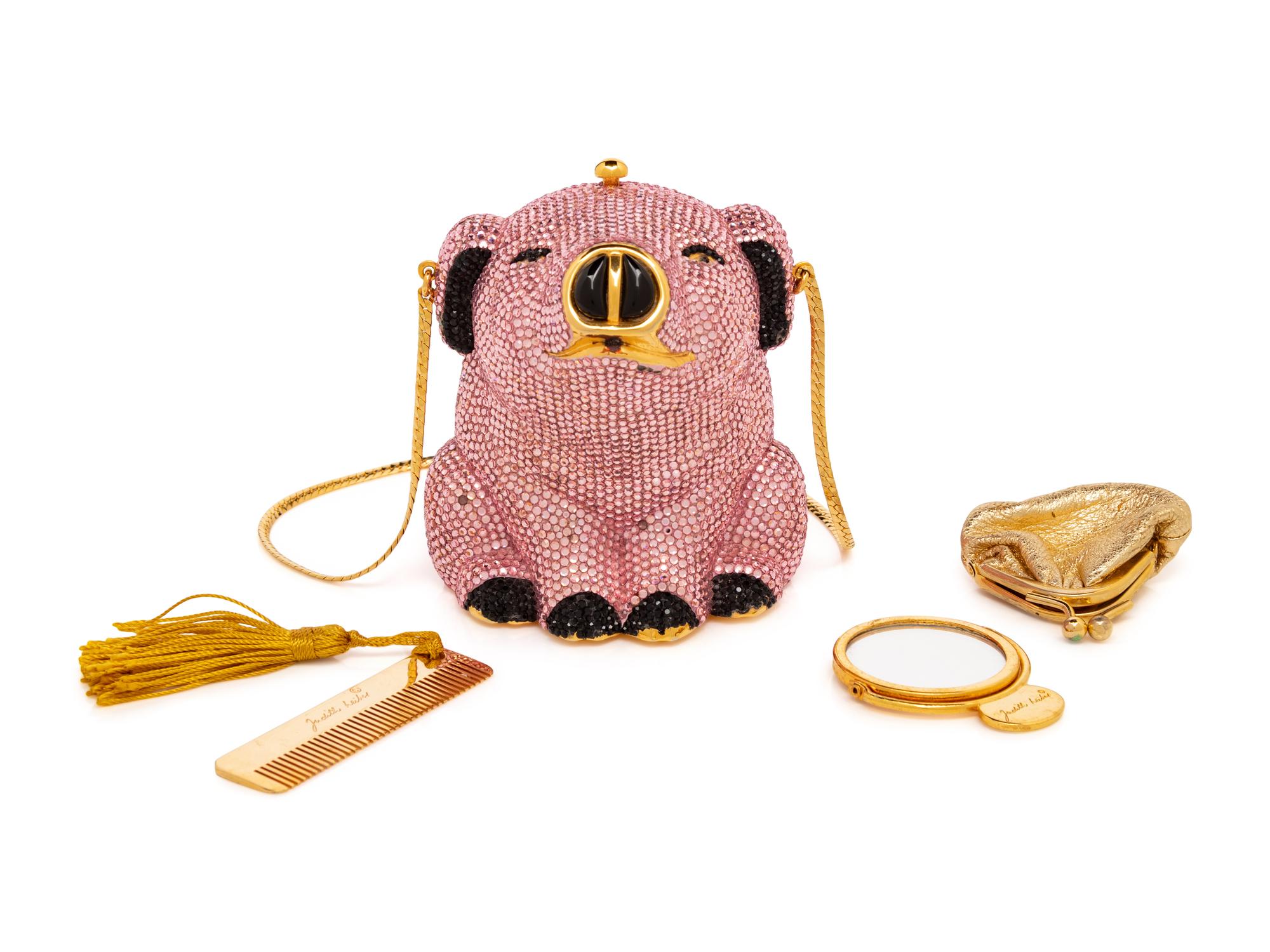 Judith Leiber, Pink Pig Minaudière
