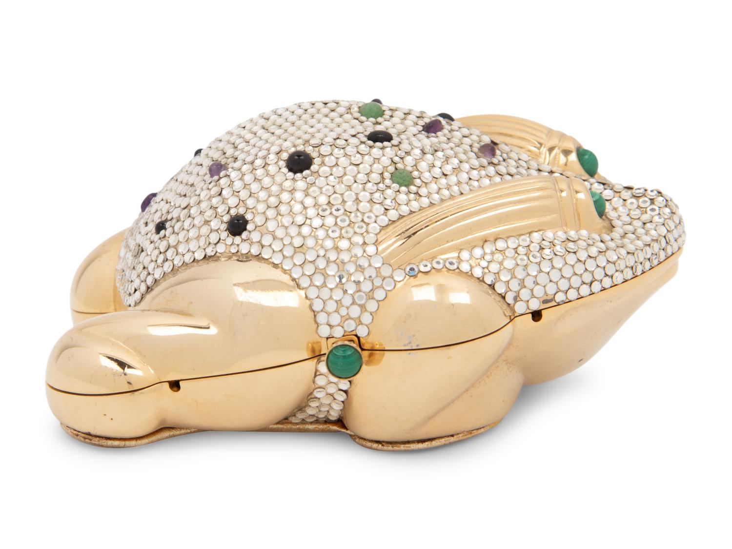Judith Leiber Frog Minaudière, 1984