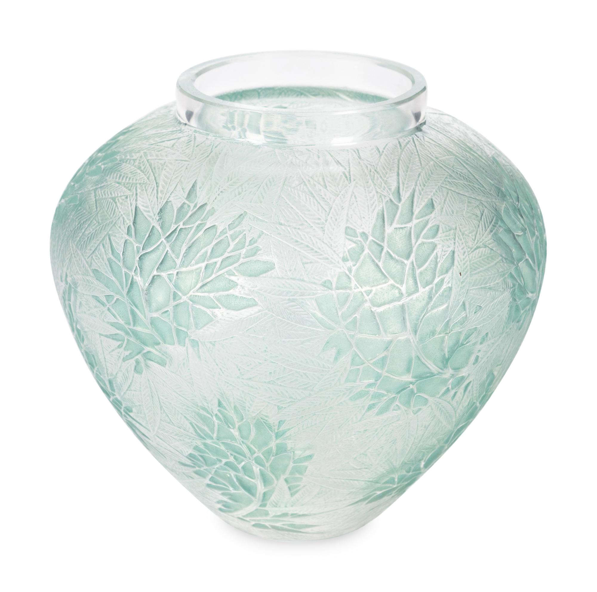A René Lalique Estérel Vase