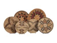 Collection of Hopi Second Mesa and Navajo Wedding Baskets