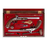 Pair of Reproduction Lepage Dueling Percussion Pistols in Case