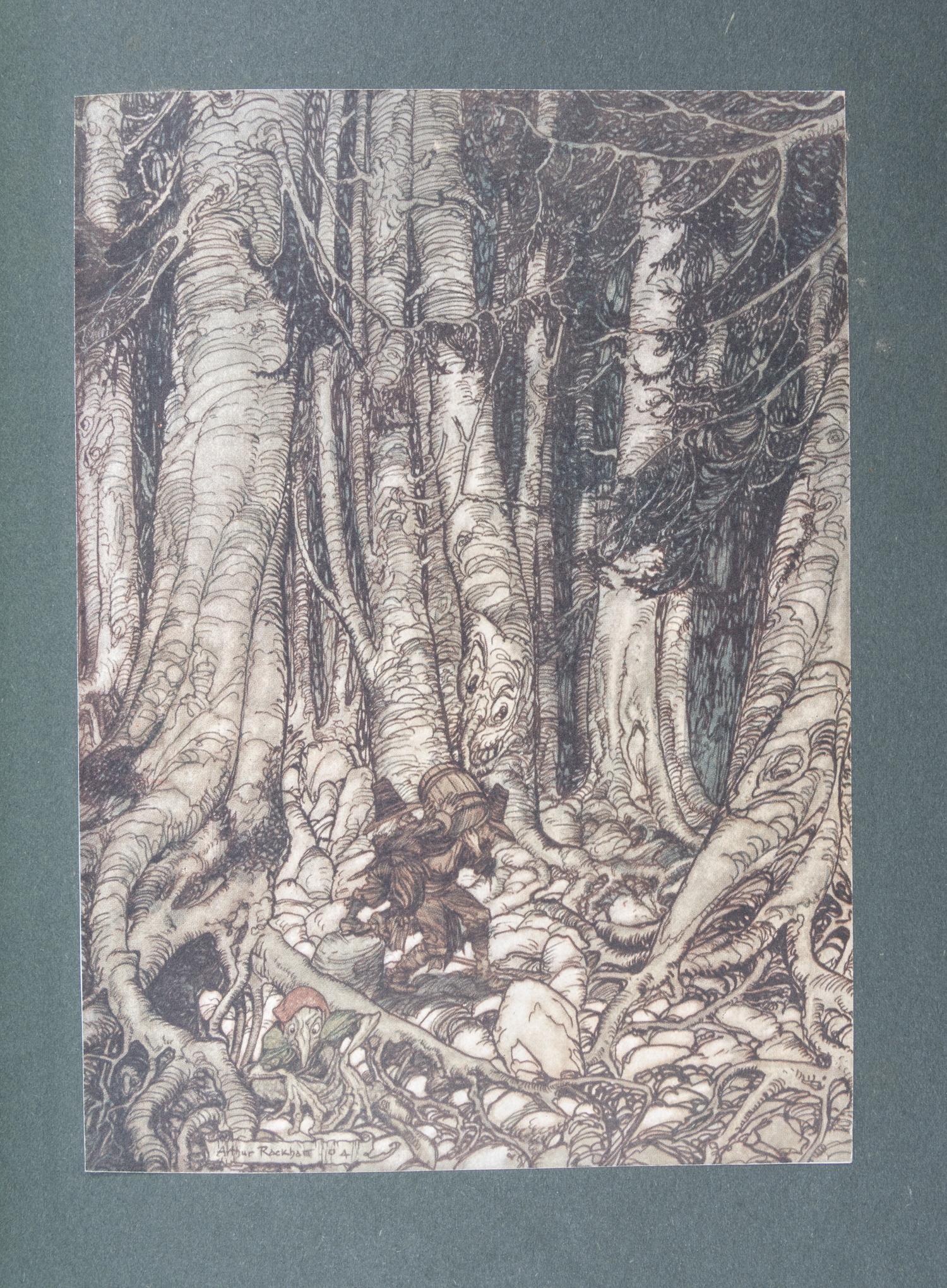 (WEITZ-COLEMAN; RACKHAM, ARTHUR) IRVING, WASHINGTON. Rip Van Winkle. NY, 1905. Finely bound by Herbie Weitz.
