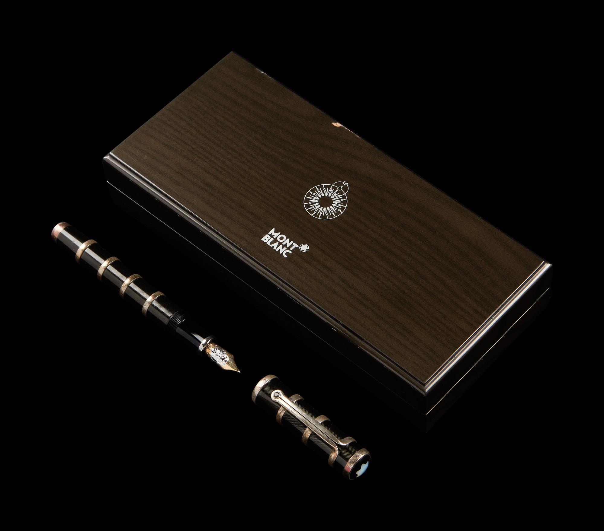 A Montblanc Limited Edition Hommage à Nicolaus Copernicus Fountain Pen