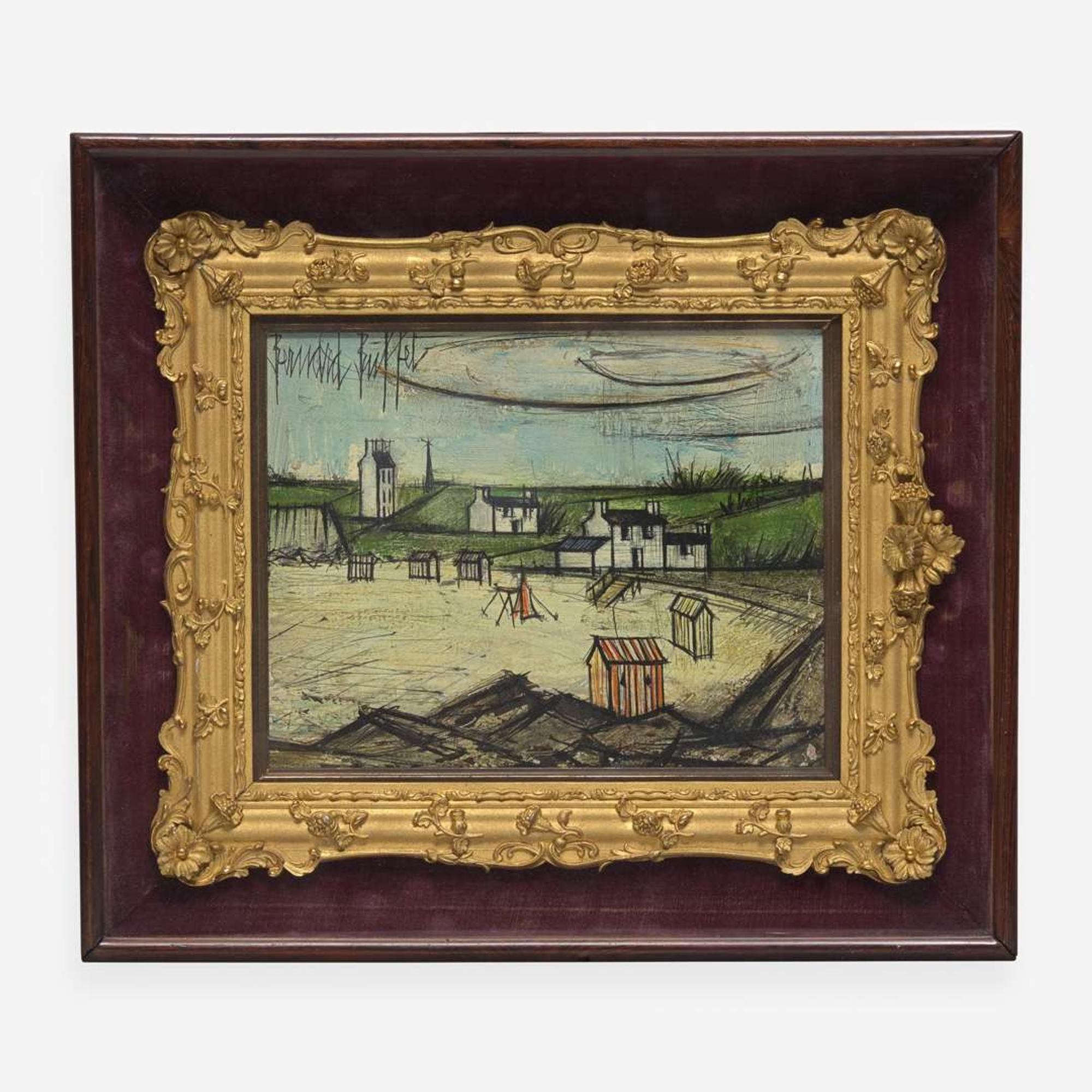 Bernard Buffet (French, 1928-1999) Plage de Bretagne
