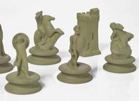 A Wedgwood Jasperware Chess Set, UK, 2006