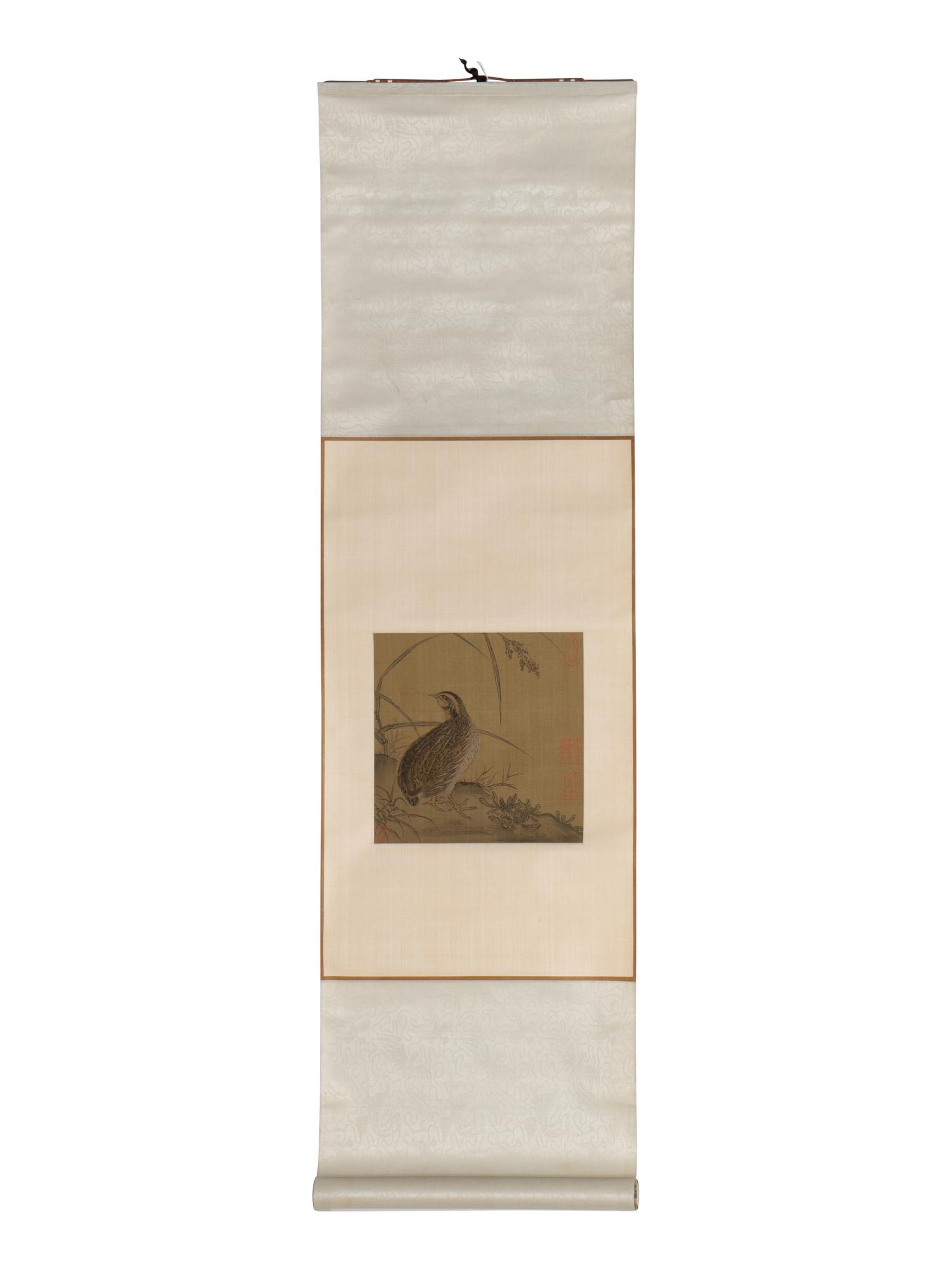 Three Chinese Prints Depicting Birds 精印花鳥立軸三幅