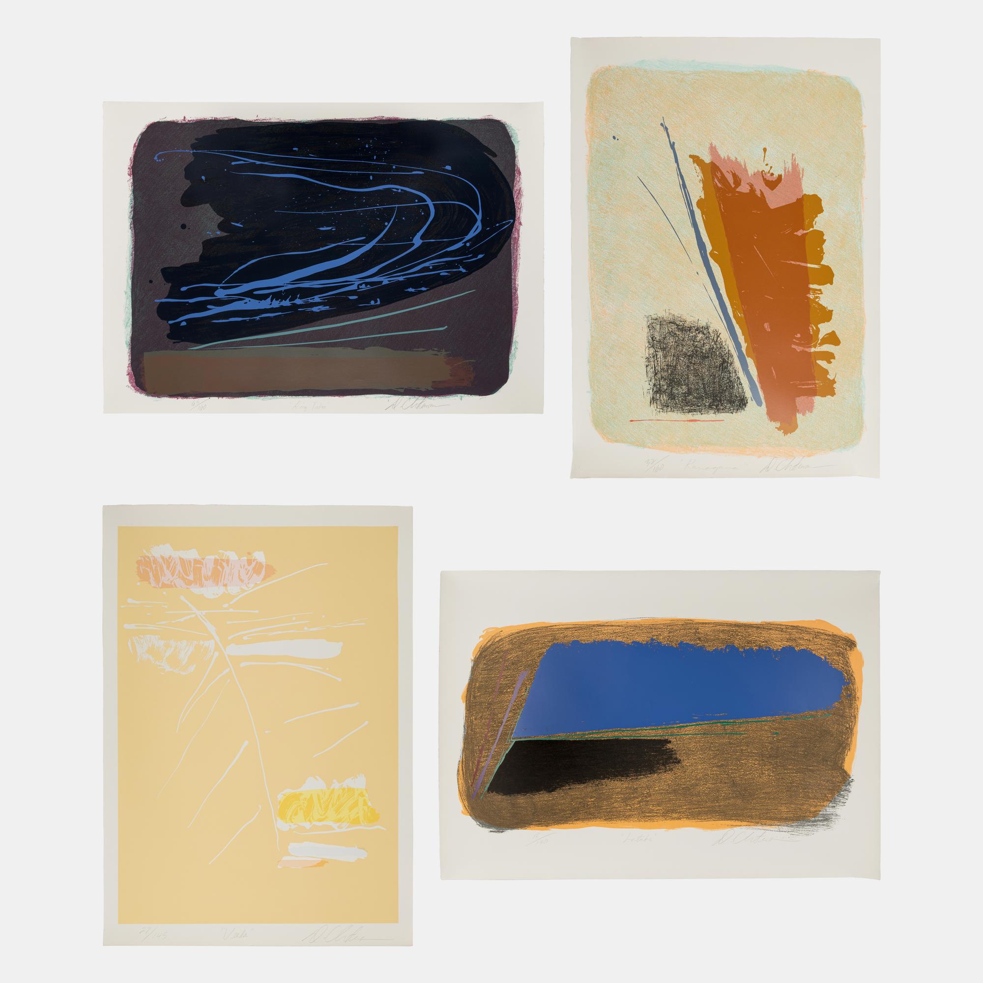 Ring Taboo, Kangana, Veeda, and Latuka (a group of four prints)