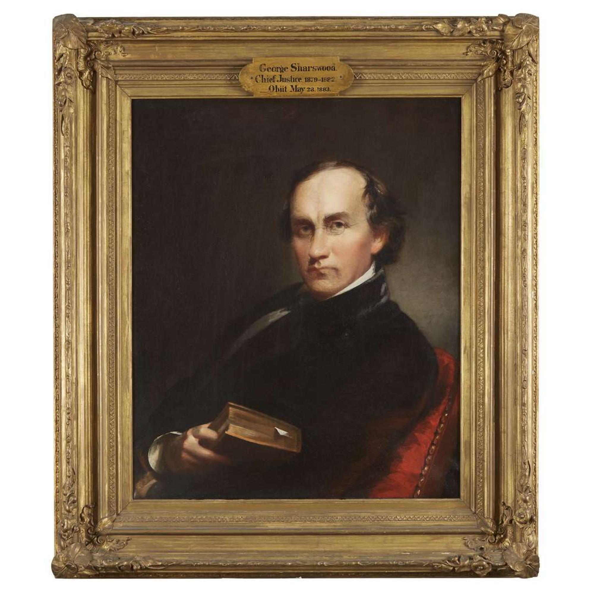 John Neagle (1796-1865) Portrait of George Sharswood (1810-1883)